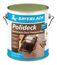 Verniz Deck Polideck Natural Madeira Piscina 3,6 Semi Brilho