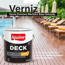 Verniz Deck Semibrilho Premium 3,6L Iquine