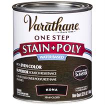 Verniz doméstico Rust-Oleum 333655 Kona Poliuretano à base de água