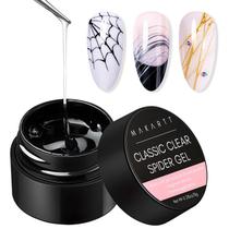 Verniz Elástico para Unhas Makartt Spider Gel 3D - Transparente