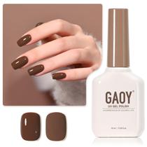 Verniz em Gel GAOY Brown 16ml - Soak Off UV/LED