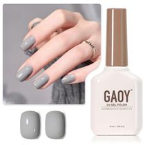 Verniz em Gel GAOY Grey 16ml - Soak Off UV/LED