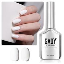Verniz em Gel GAOY White 16ml - Soak Off UV/LED Verniz em Gel GAOY White 16ml - Soak Off UV/LED