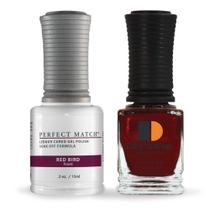 Verniz em gel LECHAT Perfect Match Red Bird 15 ml (PMS33)