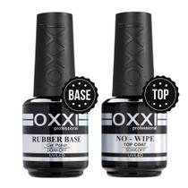 Verniz em Gel OXXI Professional Rubber Base - 2 Frascos de 15ml Verniz em Gel OXXI Professional Rubber Base - 2 Frascos de 15ml