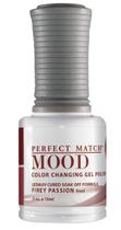 Verniz em gel para unhas LeChat Perfect Match Mood Fiery Passion 15 ml
