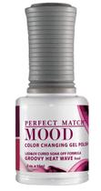 Verniz em gel para unhas LeChat Perfect Match Mood Groovy Heat Wave