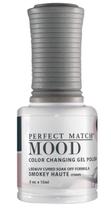 Verniz em gel para unhas LeChat Perfect Match Mood Smokey Haute 15mL