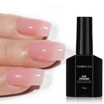 Verniz em Gel TOMICCA - Rosa Claro, Rosa Nude e Transparente - Soak Off UV
