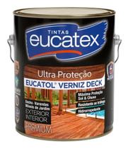 Verniz eucatex deck premium natural semi brilhante 3,6l