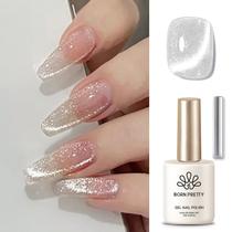 Verniz Gel Magnético Born Pretty Cat Eye 15ml Verniz Gel Magnético Born Pretty Cat Eye 15ml