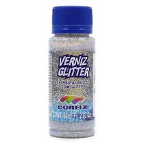 Verniz Glitter 60ml - Corfix