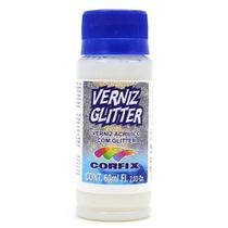 Verniz Glitter 60ml - Corfix Verniz Glitter 60ml - Corfix