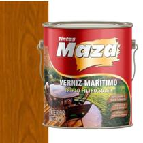 Verniz Imbuia 0,900ml Brilhante Marítimo P/Madeira MAZA