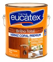 Verniz Incolor Brilhante Para Madeira Copal 3,6l - Eucatex