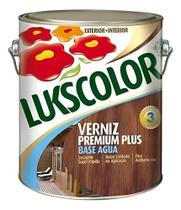 Verniz Madeira Base Água Imbuia Brilhante 3,6l Lukscolor - Brilhante - Imbuia