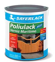 Verniz Marítimo Base D'Água Poliulack Eco YO.1371.00 Acetinado Exterior/Interior 3,6 litros Sayerlack