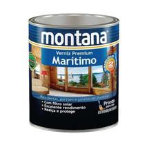 Verniz Marítimo Fosco 900ml Montana - Proteção UV e Resistência - Para Madeira Interna e Externa