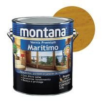 Verniz Maritimo Madeira Natural Filtro Solar Montana 3,6 Lt