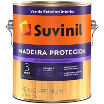Verniz Marítimo Madeira Protegida 3,6 Litros Brilhante - 53391602 - SUVINIL