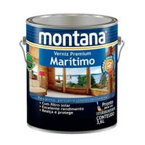 Verniz Maritimo Natural Montana Fosco Madeira 3,6 Litros