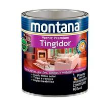 Verniz Marítimo Tingidor Acetinado Castanho 900ml - Proteção e Renovação para Madeira