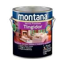 Verniz Marítimo Tingidor Alto Brilho Castanho Galão 3,6 Litros - Proteção UV e Resistência à Água