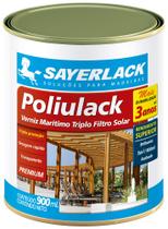 Verniz Marítimo Transparente Brilhante Poliulack 900ml Sayerlack