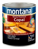 Verniz Montana Madeira Copal Incolor 900ml Transparente