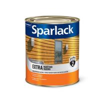 Verniz Natural Brilhante Sparlack Extra Marítimo Incolor 900ml Protege Madeira Porta Janela Sofa