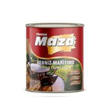 Verniz P/ Madeira Marítimo Mogno Brilhante 1L - MAZA