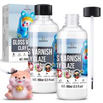 Verniz para Argila DecorRom 200 ml Alto Brilho Impermeável