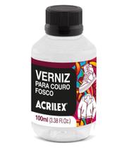 Verniz Para Couro Fosco 100ML Acrilex Verniz Para Couro Fosco 100ML Acrilex