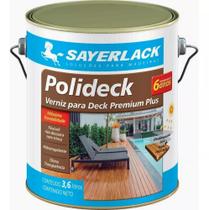 Verniz para Deck Premium Polideck Natural Semibrilho Sayerlack 3,6L