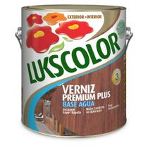 Verniz para madeira incolor brilhante base agua interior 3,6l