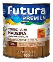 Verniz Para Madeira Proteção Triplo Filtro Futura 900ml Cor