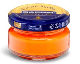 Verniz para sapatos SAPHIR Creme Surfine Beeswax 50 ml Laranja