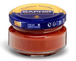 Verniz para sapatos SAPHIR Creme Surfine Cognac Brown 50 ml Verniz para sapatos SAPHIR Creme Surfine Cognac Brown 50 ml