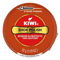 Verniz para sapatos SC Johnson Kiwi Polish Paste Tan 32 g Verniz para sapatos SC Johnson Kiwi Polish Paste Tan 32 g