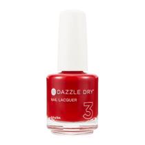 Verniz para unhas Dazzle Dry Lit semitransparente vermelho brilhante 15mL Verniz para unhas Dazzle Dry Lit semitransparente vermelho brilhante 15mL