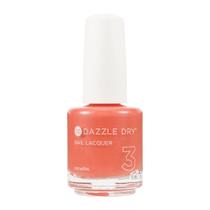 Verniz para unhas Dazzle Dry Oh My! Creme de melão brilhante 15mL