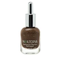 Verniz para unhas Nailtopia à base de plantas, sem lascas, mas primeiro café