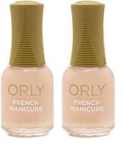 Verniz para unhas Orly French Man Sheer Nude 18 ml (pacote com 2)