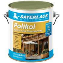 Verniz Polikol Acetinado Mogno 3,6 Litros - SO.2312.9950GL - SAYERLACK Verniz Polikol Acetinado Mogno 3,6 Litros - SO.2312.9950GL - SAYERLACK