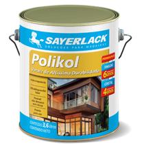 Verniz Premium de Altíssima Durabilidade Cristal Incolor Brilhante Polikol 3,6L Sayerlack Madeira