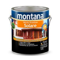 Verniz Premium Solare Mogno Brilhante 3,6L Montana Madeira