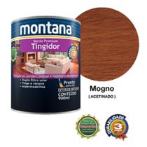 Verniz Premium Tingidor Mogno Acetinado Montana 900ml Madeira