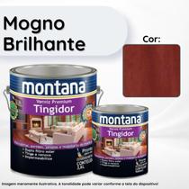 Verniz Premium Tingidor Mogno Brilhante 3,6L Montana Proteção para Madeira