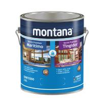Verniz Premium tingidor Mogno Montana Base Água Profissional Externo e Interno Alta Qualidade 900ml