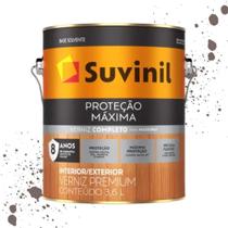 Verniz Proteção Maxima Brilhante Mogno Suvinil 3,6L Verniz Proteção Maxima Brilhante Mogno Suvinil 3,6L